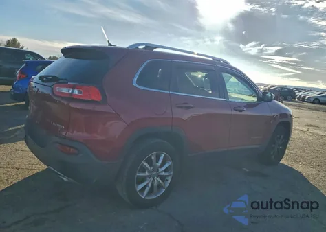 2015 Jeep Cherokee Limited from USA, damaged, VIN 1C4PJMDS4FW756967